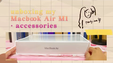 Pearly Jane | Macbook Air M1 + Accessories Unboxing