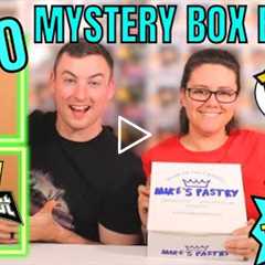 Unboxing $400 Worth of Mystery Boxes from the Nerdy Newt! Plus Cake!