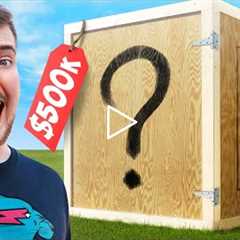 I Bought The World's Largest Mystery Box! ($500,000)