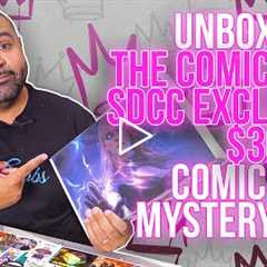 UNBOXING A COMIC MINT $300.00 SDCC EXCLUSIVE COMIC BOOK MYSTERY BOX!