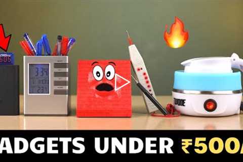 Unique Gadgets Under Rs 500/- | Part 74 | Tech Unboxing 🔥