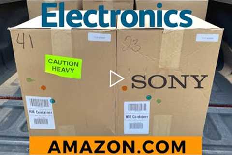 I bought a $2,525 Amazon ELECTRONICS Customer Returns Pallet + HIGH END SONY - BEATS - TECH - PHONES