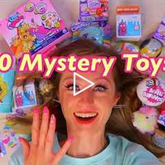 UNBOXING 100 MYSTERY SURPRISE TOYS!!😱✨(CHIBIES, MINI BRANDS, MASHEMS, REAL LITTLES + MORE!!🥳..