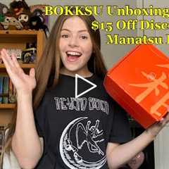 BOKKSU Unboxing/Review + $15 Off Discount Code | Manatsu Fruits Box