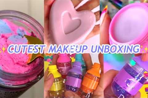 Unboxing Makeup And Skincare Products 🌸 TikTok Compilation ✨ ASMR Tapping part 5