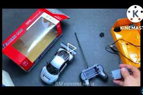 Unboxing of rc toy car || Review of car || #viral #car