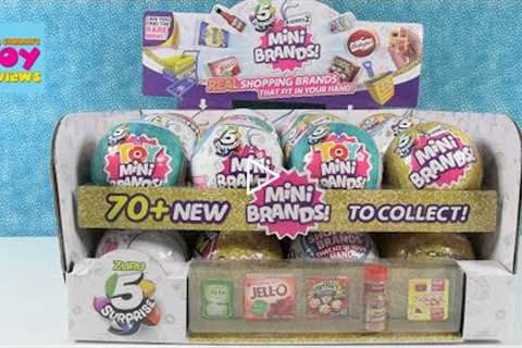 Toy Mini Brands Palooza Series 1 & 2 Blind Bag Unboxing Review | PSToyReviews