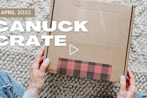 Canuck Crate Unboxing April 2022: Snack Subscription Box
