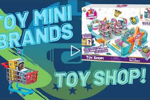 Zuru Toy Mini Brands Toy Shop Unboxing Toy Review | The Upside Down Robot