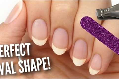 Shape Your Nails Perfectly Oval! | Tips, Tricks, and Nail Care!