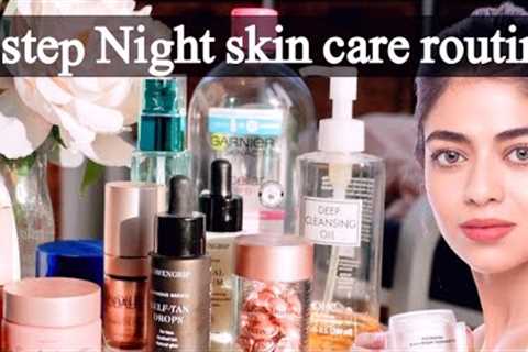 Night skin care routine| skin care routine| skin care products