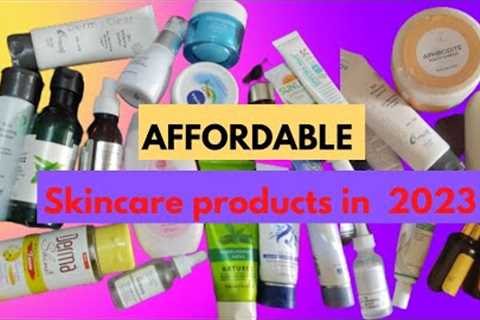 Affordable skincare products in 2023|Winter skin care