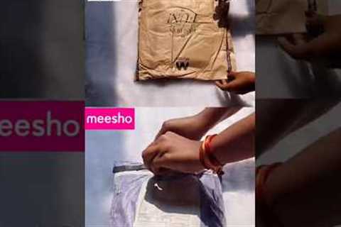 Mynta 🆚 Meesho  partywear  dress #unboxing #meesho #myntra #haul #party #shorts..