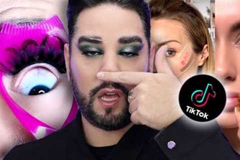 REALLY BAD Makeup hacks !! PRO MUA REACTS!
