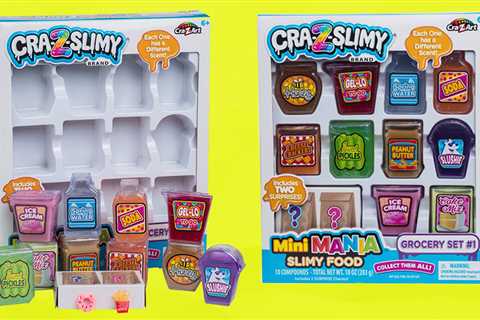 Mini Mania Slimy Food Sets Will Satisfy Slimy Appetites