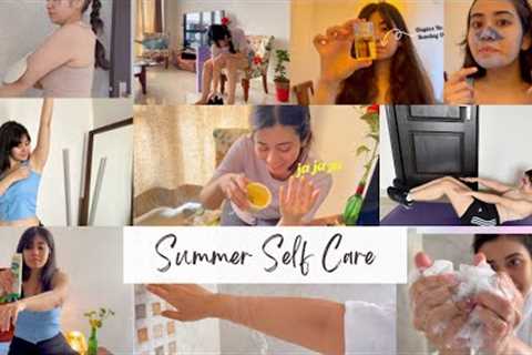 My Realistic Summer Self Care Routine| 10 Tips for Every Girl #selfcare #glowup #summer #skincare