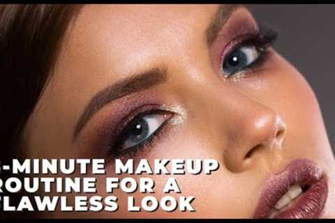 5-Minute Makeup Routine for a Flawless Look