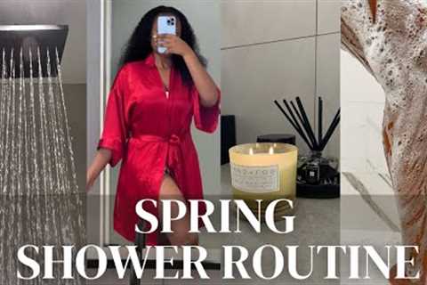SPRING SHOWER ROUTINE | Self Care, Body Care and Hygiene Tips