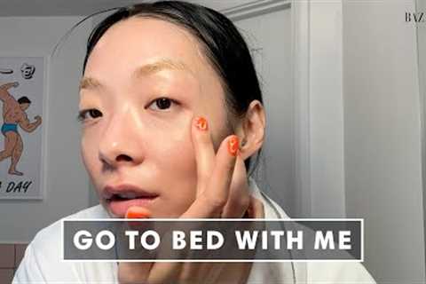 Rina Sawayama’s 12-Step Nighttime Skincare Routine | Go To Bed With Me | Harper''s BAZAAR