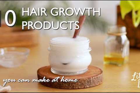 Natural hair care routine - 8 hair growth products you can make at home