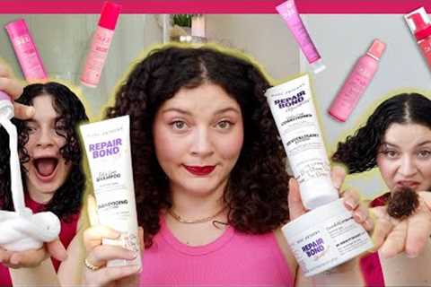 TESTING NEW AFFORDABLE CURLY HAIR CARE FROM MARC ANTHONY & CAKE BEAUTY (watch this before you..
