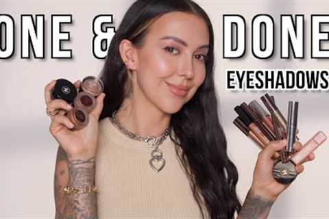 One and Done Eyeshadows
