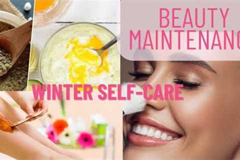 Winter Self Care Routine|My Monthly Self Care for Hair Mask,Waxing & Threading..