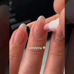will this give you perfect cuticles?? 😵🧴#nails #gelnails #naturalnails #cuticles #nailtutorial