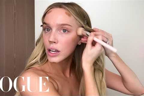 Alex Cooper''s Wedding Makeup & Skincare Routine | Beauty Secrets | Vogue