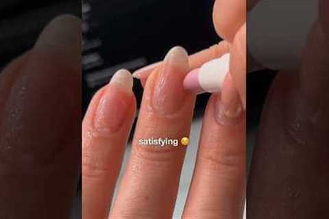 will this give you perfect cuticles?? 😵🧴#nails #gelnails #naturalnails #cuticles #nailtutorial