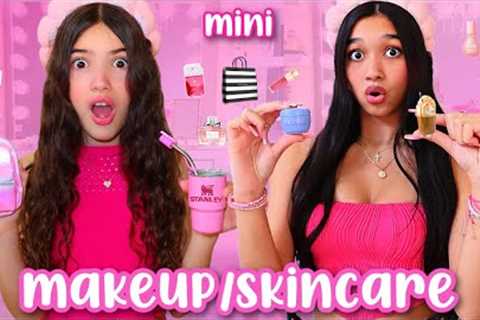 mini SIZE PREPPY MAKEUP & SKINCARE ROUTINE!💓