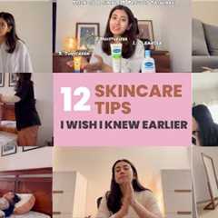 12 Skincare Tips i wish i knew earlier for a “PERFECT SKIN” #glowup #skin