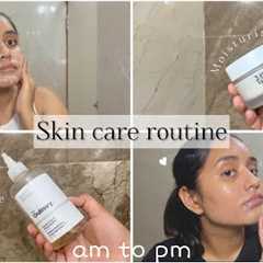 MY EVERYDAY SKINCARE ROUTINE for Clear Skin | am to pm | Nakshathra rao