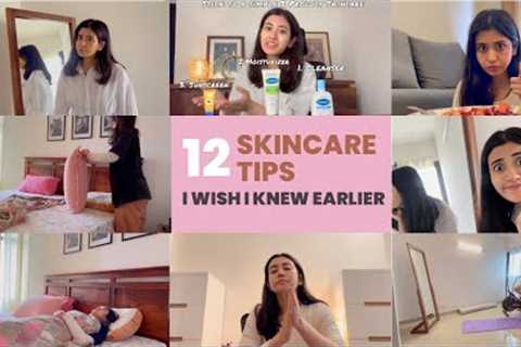 12 Skincare Tips i wish i knew earlier for a “PERFECT SKIN” #glowup #skin